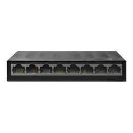 TP-Link LiteWave - Commutateur - non géré - 8 x 10 - 100 - 1000 - de bureau, fixation murale (LS1008G)_2